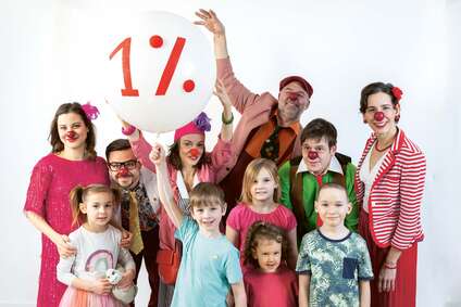 Adó 1 százalék a PIROS ORR Bohócdoktoroknak